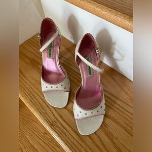 Steve Madden, size 6.5, upper leather, heel 3.5”